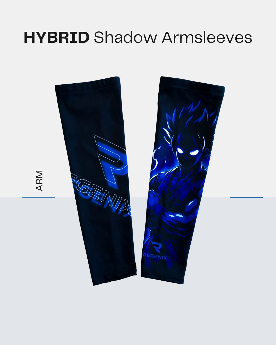 REGENIX Arm Sleeves „Shadow“ - Pump & Kontrolle im Training