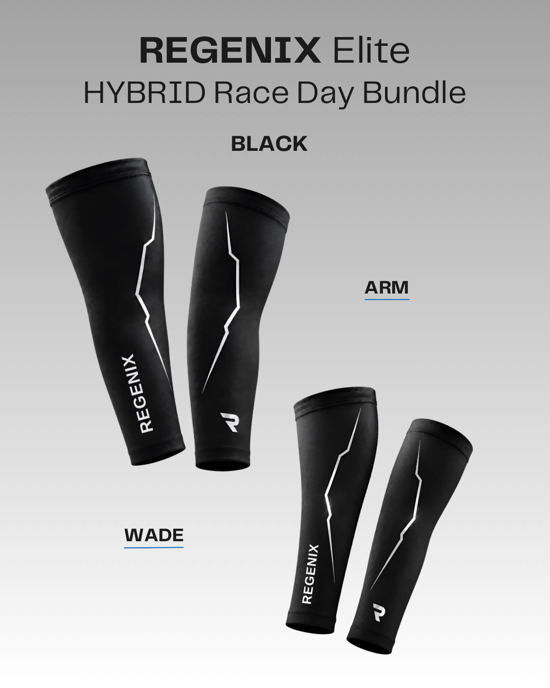 REGENIX ELITE Hybrid Race Day Bundle - Arme & Waden